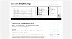 Desktop Screenshot of casework-shop-drawings.com
